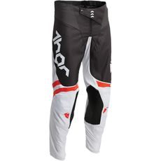 JUNIOR PULSE CUBE LIGHT GRAY/RED ORANGE PANT