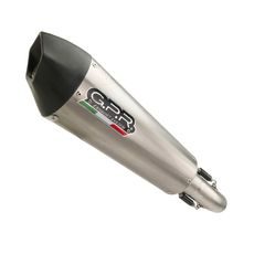 SLIP-ON EXHAUST GPR GP EVO4 E4.Y.208.GPAN.TO BRUSHED TITANIUM INCLUDING REMOVABLE DB KILLER AND LINK PIPE