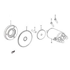 STARTER MOTOR/STARTER CLUTCH