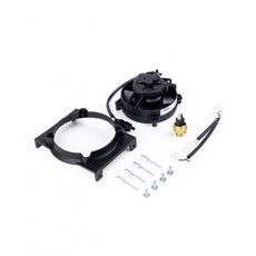 RADIATOR COOLING FAN AND MOUNTING KIT SPAL EP-RFS-PLB20-1TEB WITH THERMOSWITCH