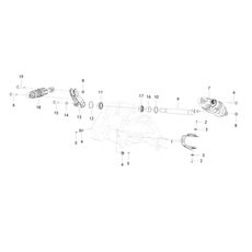 REAR SWINGING ARM ASSY. II