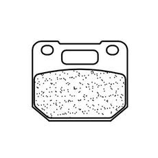 BRZDOVÉ OBLOŽENIE CL BRAKES 1243 MX10