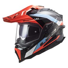 MX701 EXPLORER C CARBON FRONTIER BLUE FLUO ORANGE