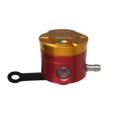 NÁDRŽKA NA BRZDOVÚ KVAPALINU ACCOSSATO CNC-WORKED STRAIGHT BRACKET INCLUDED ZLATÁ