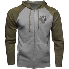 THOR TARGET NICKEL/FOREST CAMO ZIP UP