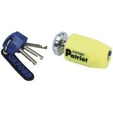 ZÁMOK KOTÚČOVÉ BRZDY OXFORDU PATRIOT ŽLTÝ PREDLŽENÝ