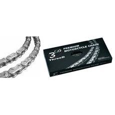 REŤAZOVÁ SADA EK - STRIEBORNÝ CHAIN 520 Z/3D, X-RING (X, NX, QX, XS), CHK FRONT SPROCKET JT CHK RUBBER CUSHIONED, CHK REAR SPROCKET JT PRE BMW F 650 GS 1999-2007