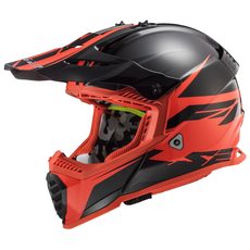 MX437 FAST EVO ROAR MATT BLACK RED