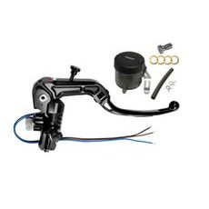 HOMOLOGATED RADIAL BRAKE MASTER CYLINDER ACCOSSATO RB090N WITH FOLDING LEVER AND OIL RESERVOIR KIT INCLUDED