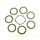 Friction plates kit with clutch cover gasket ATHENA P40230034