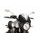 Plexi na motorku PUIG RETROVISION 9560W matná čierna priehľadné