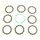 Friction plates kit with clutch cover gasket ATHENA P40230113