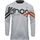 JUNIOR PULSE CUBE LIGHT GRAY/RED ORANGE JERSEY