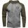 THOR TARGET NICKEL/FOREST CAMO ZIP UP
