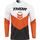 JUNIOR SECTOR CHEV CHARCOAL/RED ORANGE JERSEY