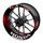 Polep PREMIUM pro HONDA CBR125R Black & Red