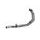 Decat pipe GPR CO.H.271.NOV.DEC Brushed Stainless steel pre HONDA XL 750 Transalp 2023-2024