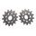 Reťazová sada EK - zlatý chain 520 RR, X-ring (X, NX, QX, XS), CHK front sprocket JT, CHK rear sprocket JT pre KAWASAKI KX 450 (F) 2006-2025