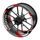 Polep PREMIUM pro SUZUKI GSR600 Grey & Red