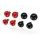 DBK CNC Front Mudguard Dress-Up Screw Kit for Italjet Dragster 459/700