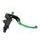 Radial brake master cylinder ACCOSSATO 19 x 17-18-19 with folding lever,green