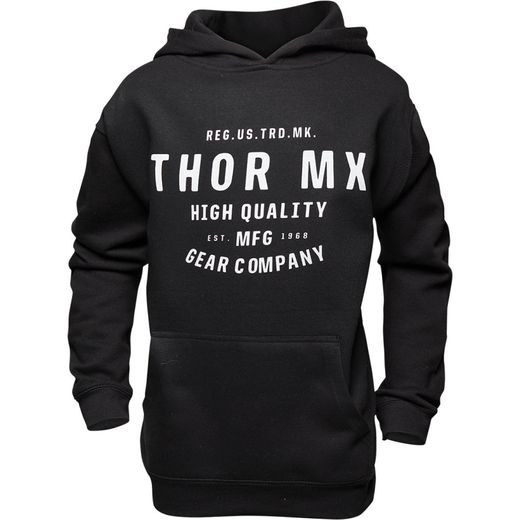 THOR JUNIOR CRAFTED BLACK PULLOVER