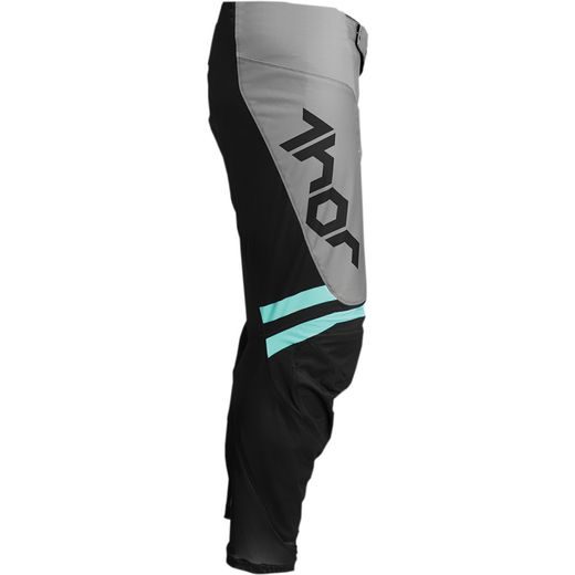 JUNIOR PULSE CUBE BLACK/MINT PANT