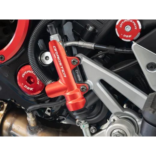 DBK CNC REAR BRAKE PUMP PROTECTOR FOR ITALJET DRAGSTER 459/700