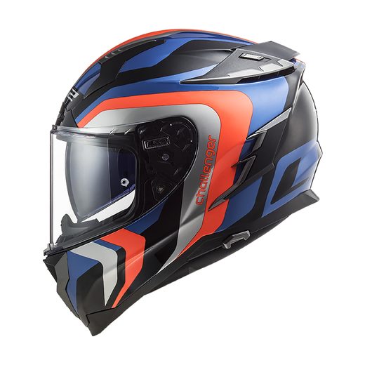 FF32CHALLENGER HPFC GALACTIC BLUE FLUO ORANGE