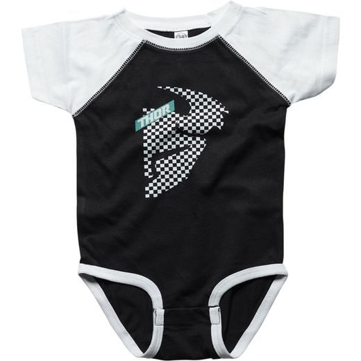 THOR JUNIOR INFANT MX BLACK/WHITE SUPERMINI