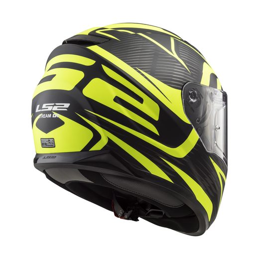 FF320 STREAM EVO JINK MATT BLACK HV YELLOW