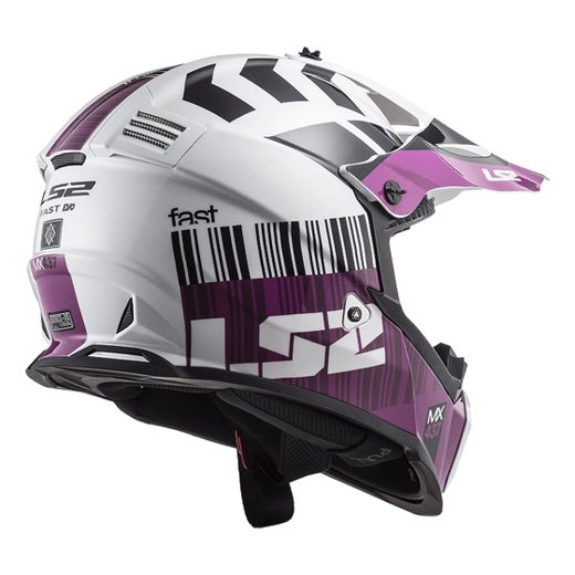 MX437 FAST EVO XCODE GLOSS WHITE VIOLET