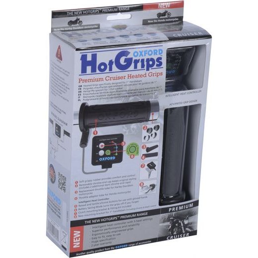 OXFORD HOTGRIPS PREMIUM CRUISER VNÚTORNÝ PRIEMER 25,4 MM