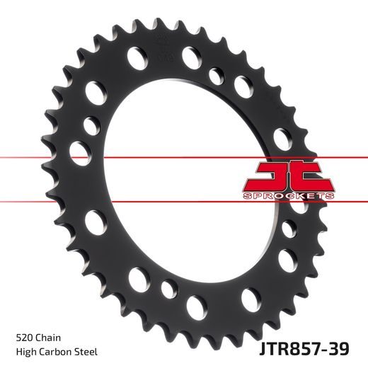 REŤAZOVÁ SADA D.I.D CHAIN - STRIEBORNÝ CHAIN 520 VX, X-RING (X, NX, QX, XS), CHK FRONT SPROCKET JT, CHK REAR SPROCKET JT PRE YAMAHA XT 550 1982-1983