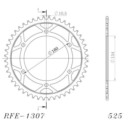 REŤAZOVÁ SADA EK - ZLATÝ CHAIN 525 MVXZ, X-RING (X, NX, QX, XS), CHK FRONT SPROCKET SUPERSPROX, CHK REAR SPROCKET SUPERSPROX PRE HONDA CBR 600 F 2002-2007