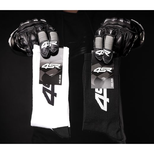 PONOŽKY WE ARE RACERS WHITE