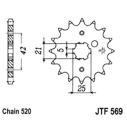 REŤAZOVÁ SADA EK - STRIEBORNÝ CHAIN 520 DEX, X-RING (X, NX, QX, XS), CHK FRONT SPROCKET JT, CHK REAR SPROCKET JT PRE YAMAHA WR 250 1990-1993