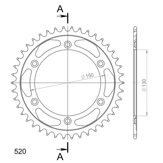 REŤAZOVÁ SADA D.I.D CHAIN - STRIEBORNÝ CHAIN 520 VX, X-RING (X, NX, QX, XS), CHK FRONT SPROCKET SUPERSPROX, CHK REAR SPROCKET SUPERSPROX PRE YAMAHA WR 250 X 2008-2015