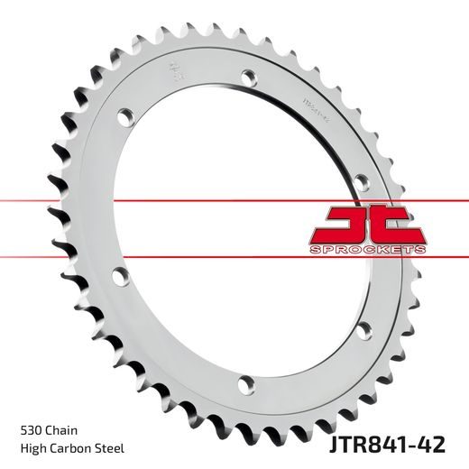 REŤAZOVÁ SADA EK - STRIEBORNÝ CHAIN 428 SRO, O-KRÚŽOK, CHK FRONT SPROCKET JT CHK RUBBER CUSHIONED, CHK REAR SPROCKET JT PRE YAMAHA SR 500 1991