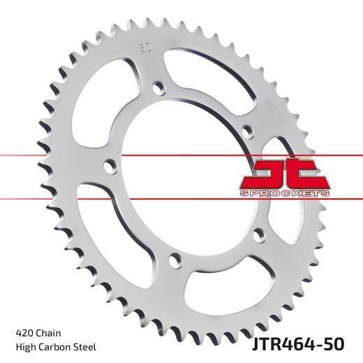 REŤAZOVÁ SADA EK - STRIEBORNÝ CHAIN 420 DEH, NON-SEALED, CHK FRONT SPROCKET JT, CHK REAR SPROCKET JT PRE KAWASAKI KX 80 1984-1985