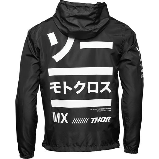 THOR RISING BLACK WINDBREAKER
