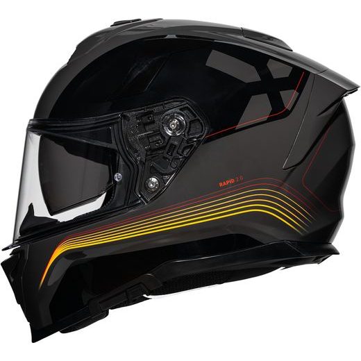 INTEGRÁLNA PRILBA IXS RAPID 2.0 GRAPHIC X1-330236 BLACK-ANTHRACITE S