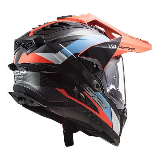 MX701 EXPLORER C CARBON FRONTIER BLUE FLUO ORANGE