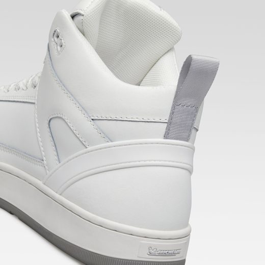 MOTO-1 LEATHER WHITE