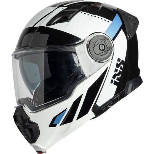 FLIP-UP HELMET IXS VENTURE 1.0 X15903 BLACK-WHITE-ANTHRACITE S