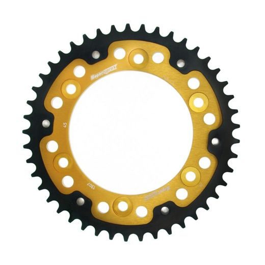 REŤAZOVÁ SADA EK - STRIEBORNÝ CHAIN 525 MVXZ, X-RING (X, NX, QX, XS), CHK FRONT SPROCKET SUPERSPROX, CHK REAR SPROCKET SUPERSPROX STEALTH PRE HONDA CBR 600 F 2001-2002