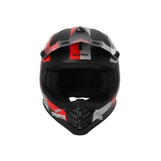 JUNIOR PROFILE BLACK/RED MATT