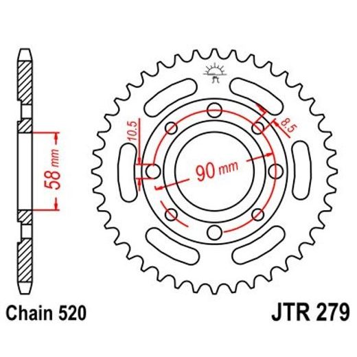 REŤAZOVÁ SADA D.I.D CHAIN - STRIEBORNÝ CHAIN 520 VX, X-RING (X, NX, QX, XS), CHK FRONT SPROCKET JT, CHK REAR SPROCKET JT PRE HONDA CB 250 NIGHTHAWK 1991-2008