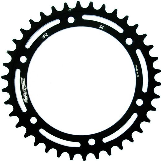 REŤAZOVÁ SADA EK - ZLATÝ CHAIN 428 SRX, X-RING (X, NX, QX, XS), CHK FRONT SPROCKET SUPERSPROX, CHK REAR SPROCKET SUPERSPROX PRE HUSQVARNA SMS 630 2011