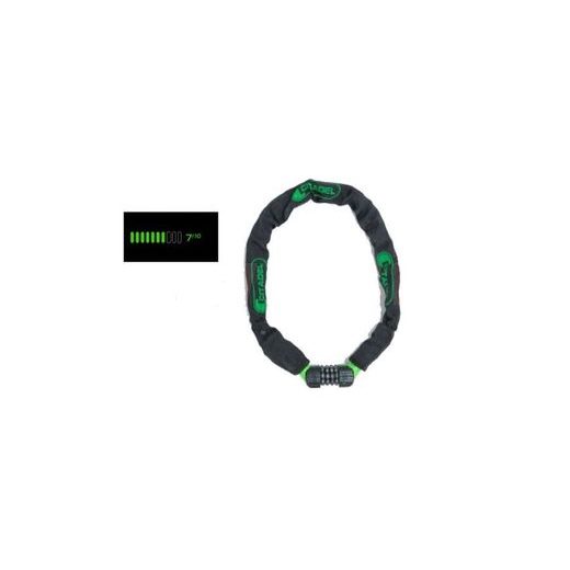 REŤAZOVÝ ZÁMOK S ČÍSELNÝM KÓDEM CITADEL (DĹŽKA 85 CM, HRÚBKA 8 MM), ABUS